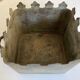 Pot cover 19th in zinc patina of origin