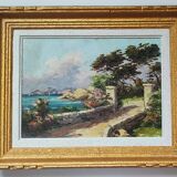 Oil painting by Raoul About