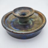 Ceramic candlestick ashtray 2 potters