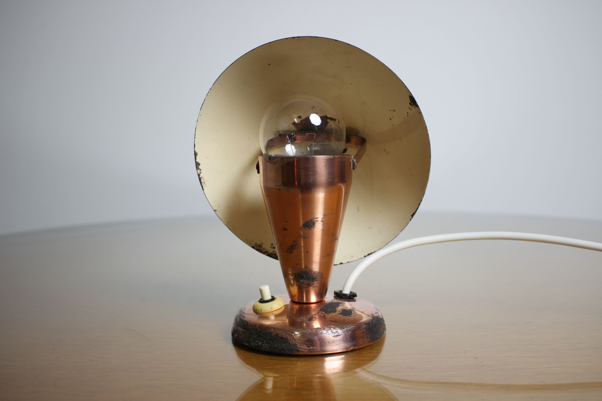 Art Deco Chrome Bauhaus Table Lamps, 1930s