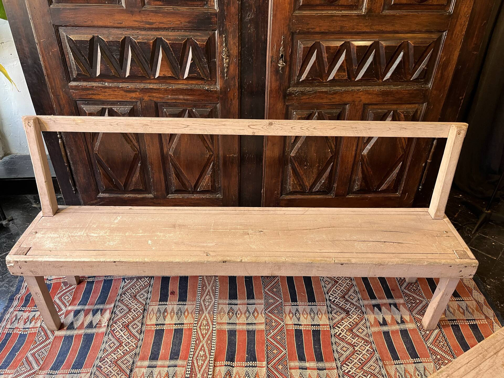 Vintage bench pair