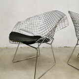 Design Diamond wire chair by Harry Bertoia for Knoll