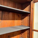 Biedermeier Top Showcase or Vitrine in Cherry Wood, South Germany, 1830