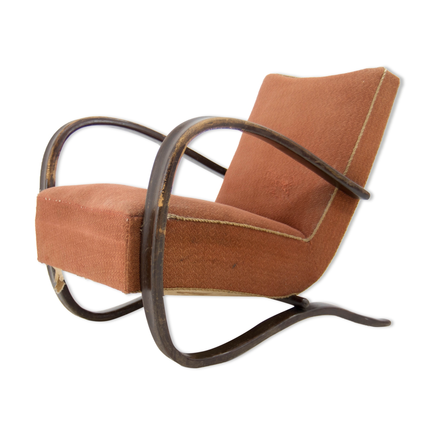 Armchair H 269 by Jindřich Halabala, 1940s