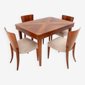 Table with chairs, Czechoslovakia. After renovation.