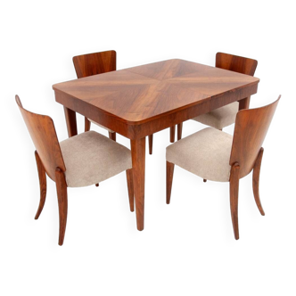 Table with chairs, Czechoslovakia. After renovation.