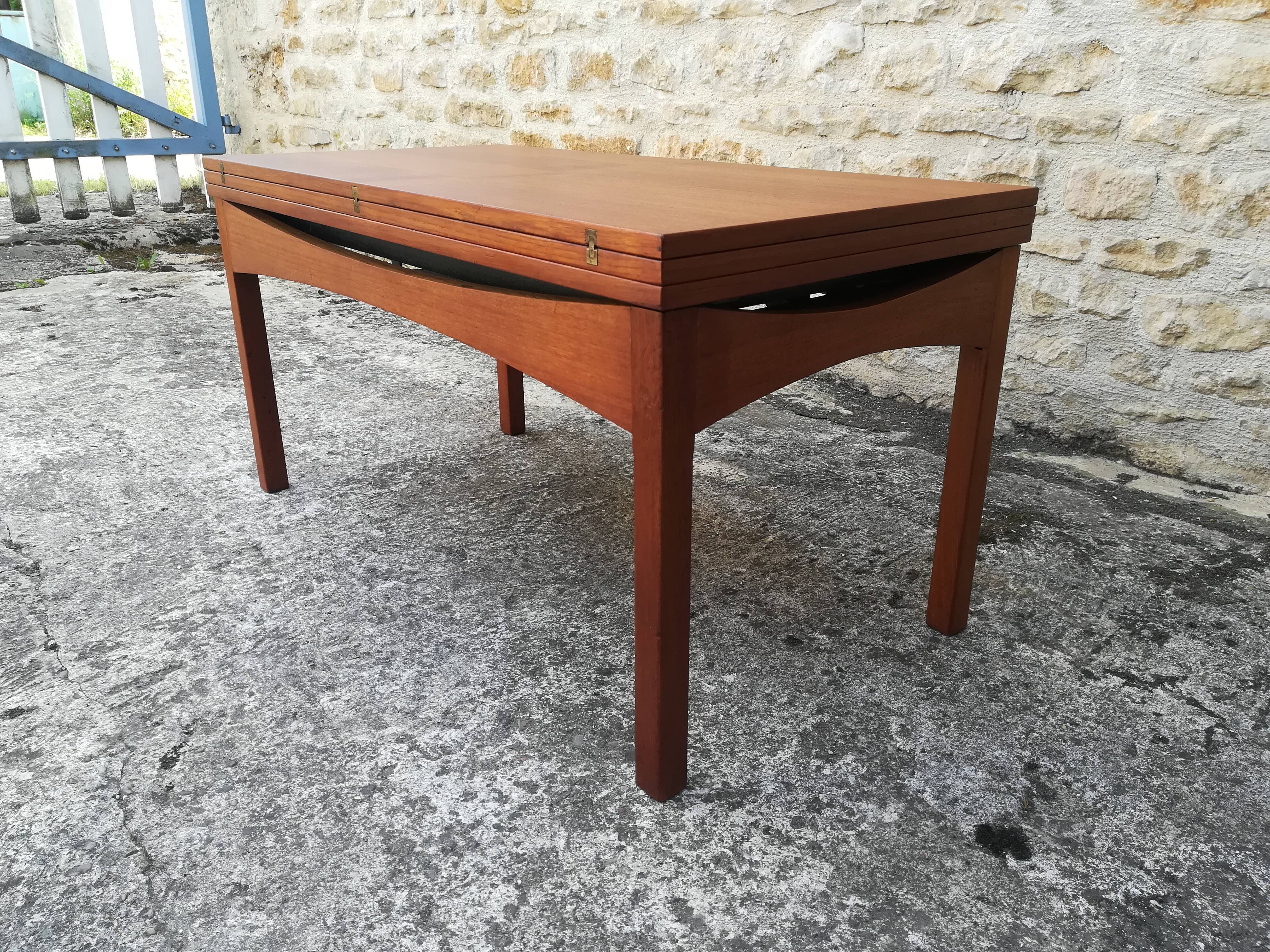 Modular teak table