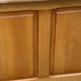 Vintage Pinewood Desk and Chair