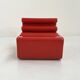 Red Karelia Armchair by Liisi Beckmann for Zanotta, 1970