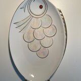 Porcelain dish fish shape 50s Reva