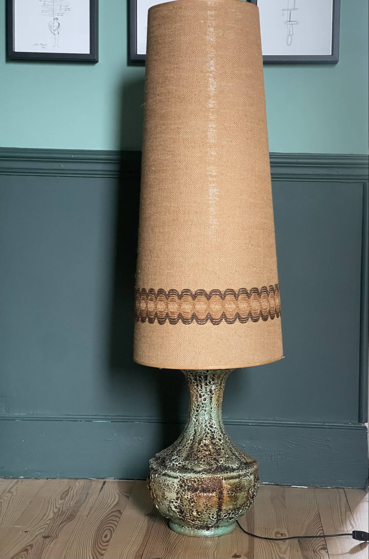 Vintage sun lamp