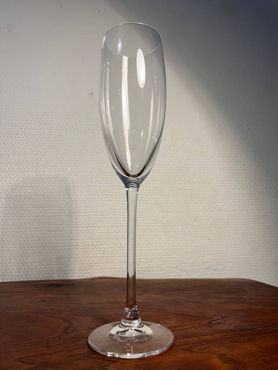 Crystal champagne stemmed glass flute cup