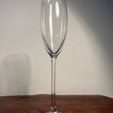 Coupe flûte verre à pied champagne cristal