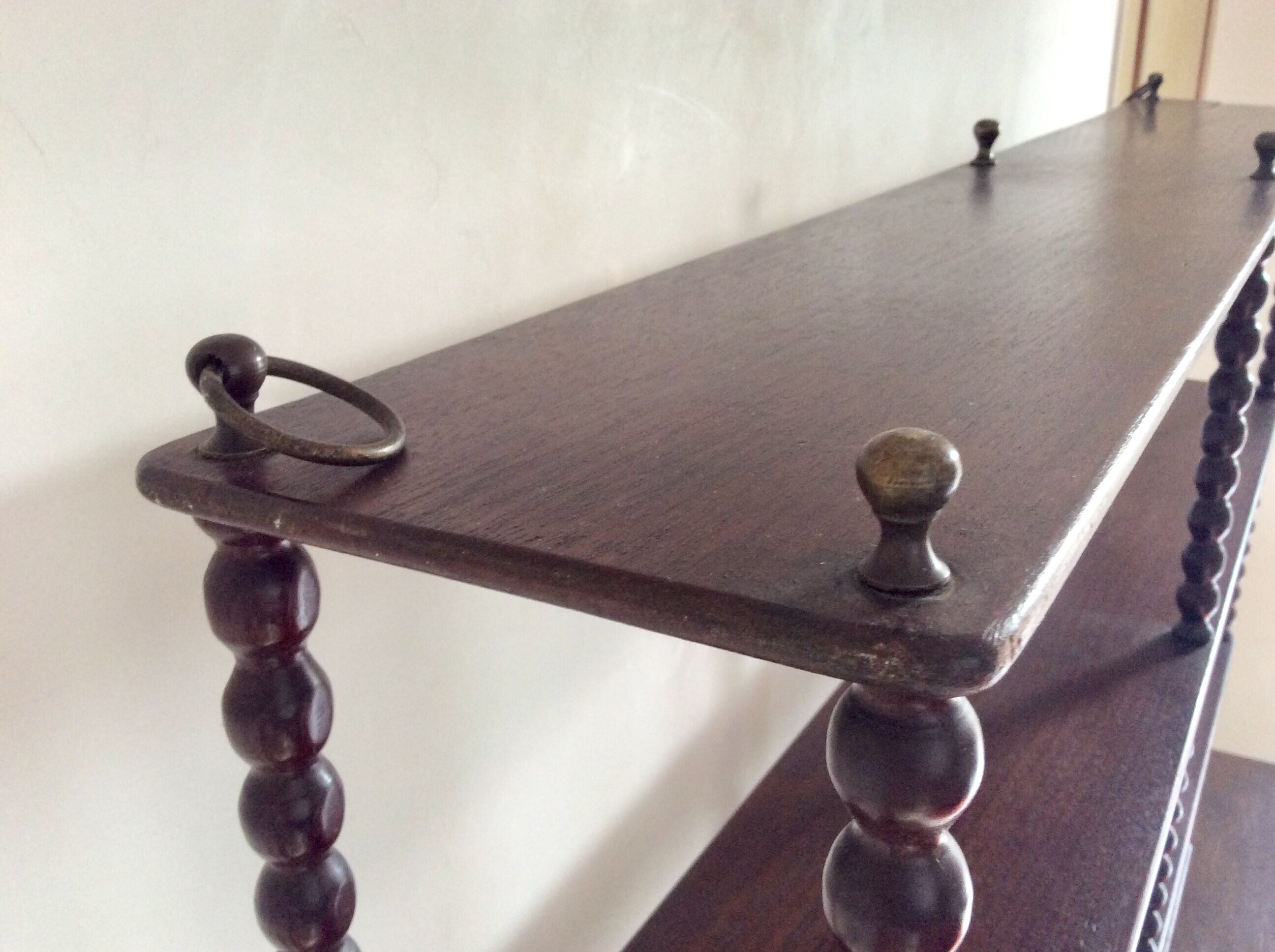 Old double wall shelf