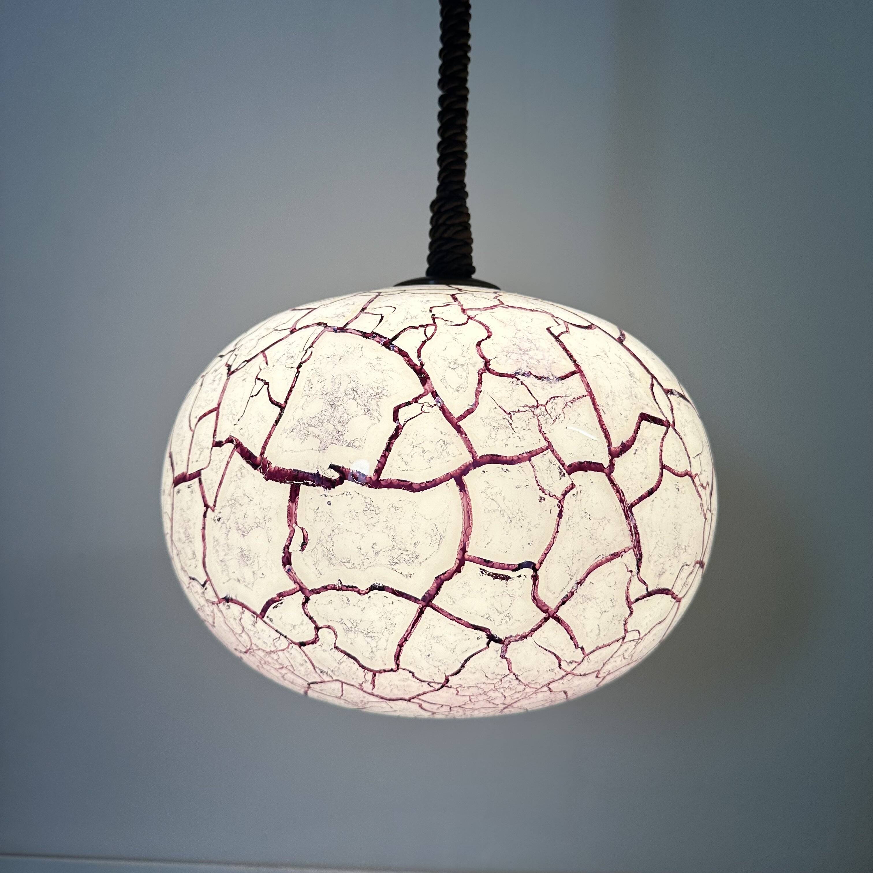 Mid-century design hanging lamp , 1970s