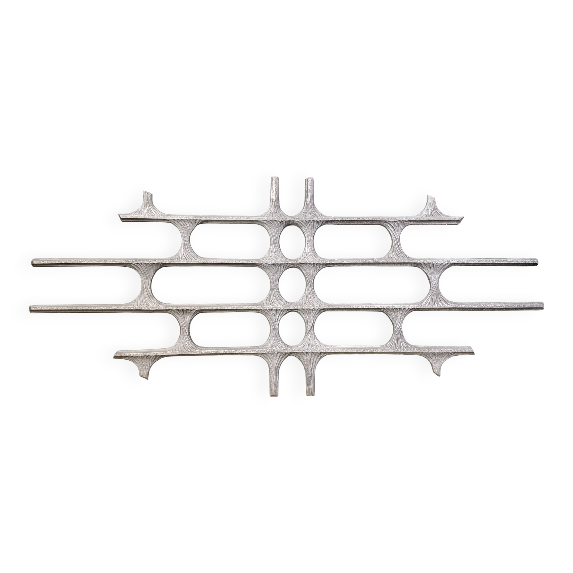 Vintage large brutalist wall sculpture, 1970s