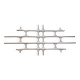 Vintage large brutalist wall sculpture, 1970s