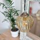 Amber vintage lamp