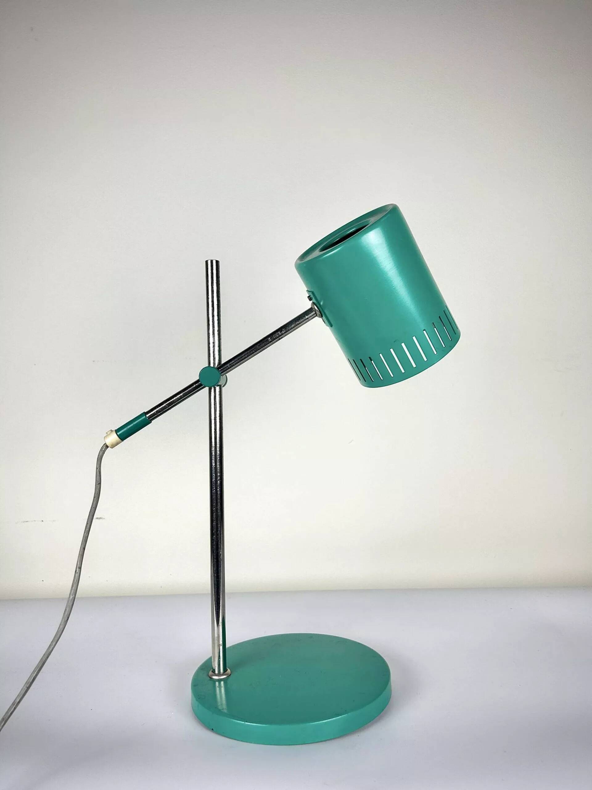 Vintage turquoise lamp – a real gem