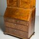 Bureau-bibliothèque en loupe de noyer, XIXe siècle