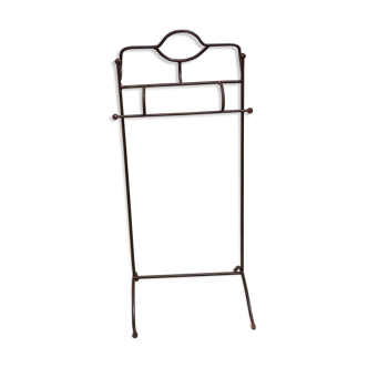 Wrought iron valet stand