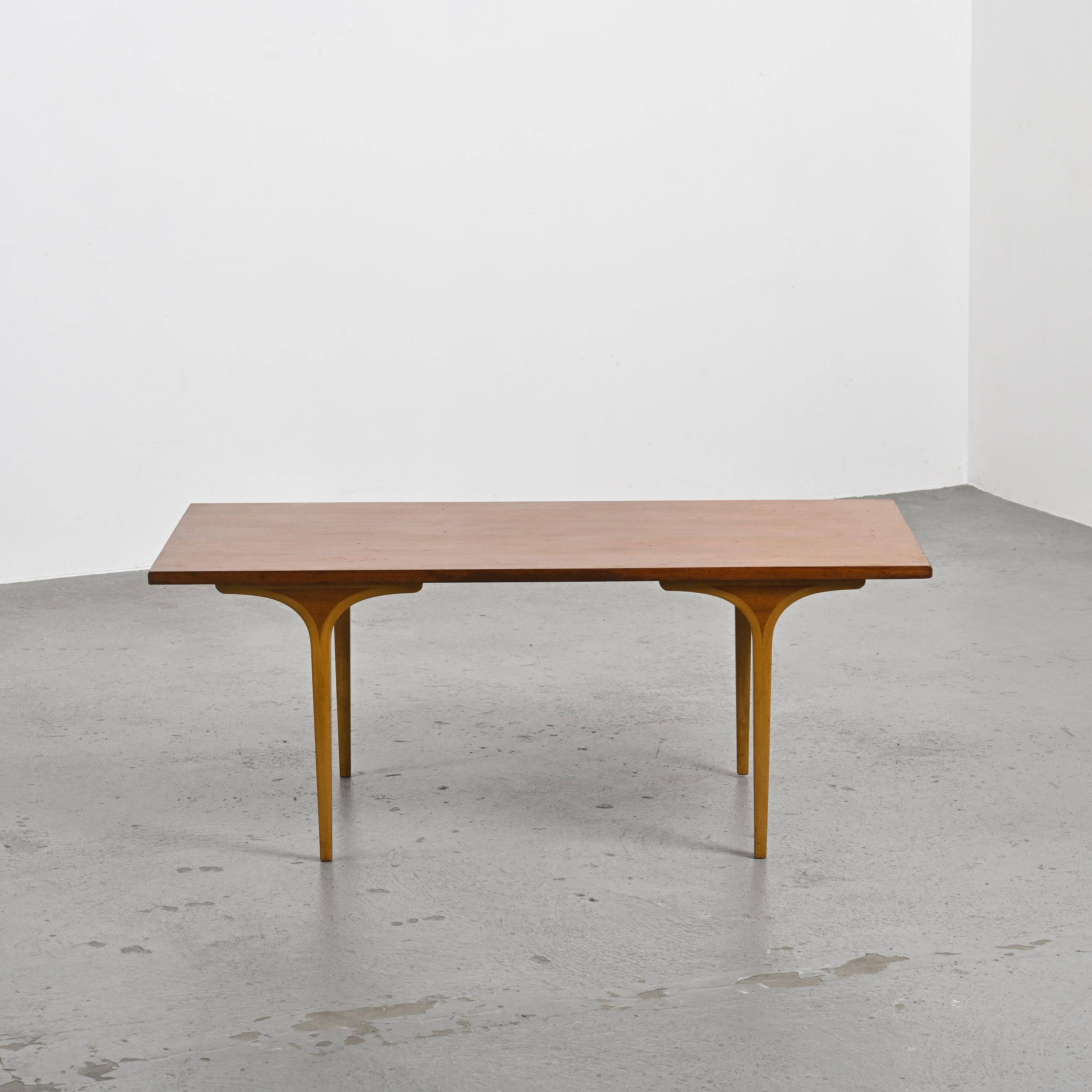 Coffee table by Daisaku Cho, Tendo Mokko edition, Japan 1970