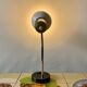 Lampe de bureau vintage Massive blanche et noire  - 1970