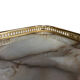 Brass Regency style serving table