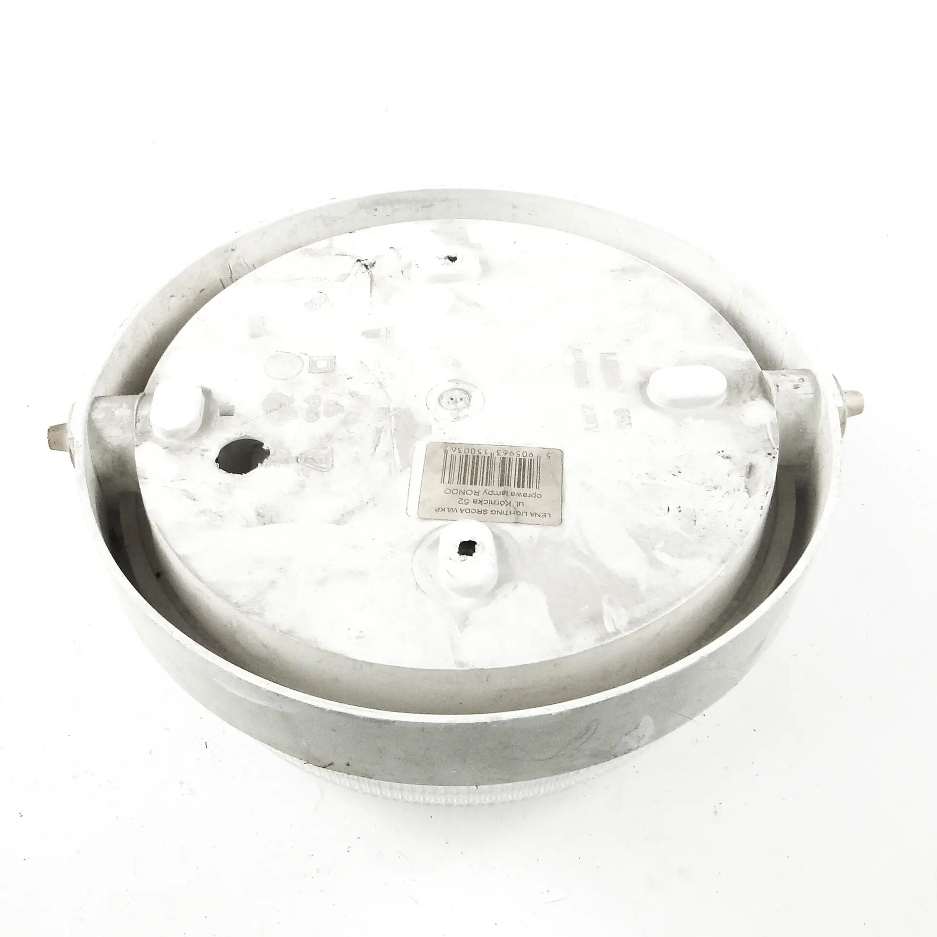 Industrial ceiling lamp, Poland, 1970s