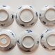 Set of 6 plates Imari Japan Meiji