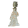 Vintage crystal lamp foot 60/70
