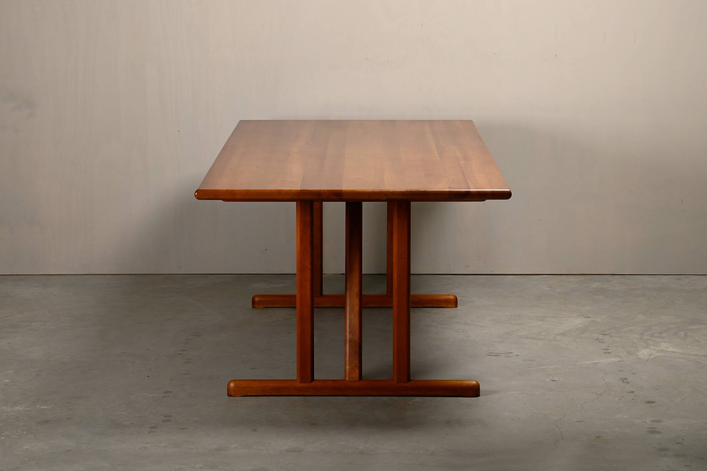 Søren Holst Shaker Dining Table or Desk in solid Cherry Wood, Denmark