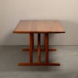 Søren Holst Shaker Dining Table or Desk in solid Cherry Wood, Denmark