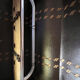 Door towels kitchen old metal white tiles