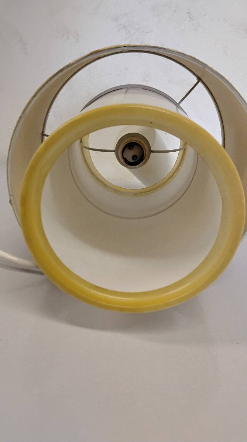 Pair of vintage 1970s chandeliers/pendant lights