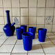 Vintage orangeade service by André Baud, Vallauris, 1960s