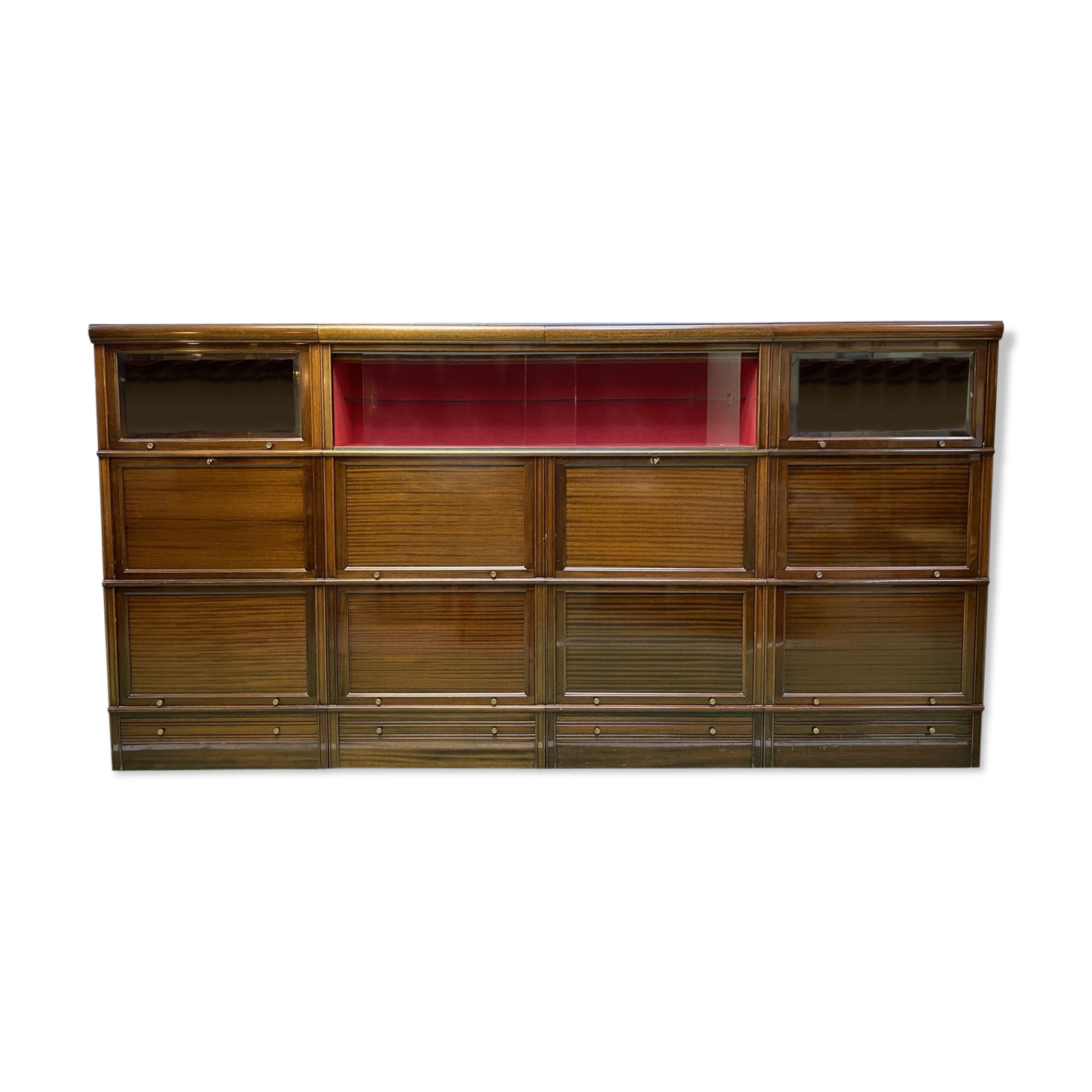 MD bookcase in mahogany 1970