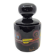 Covered pot or Bonbonnière, Verzolini in black ceramic, Italy 1960.