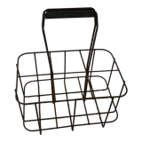 Iron bottle holder vintage 1960s