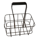 Iron bottle holder vintage 1960s