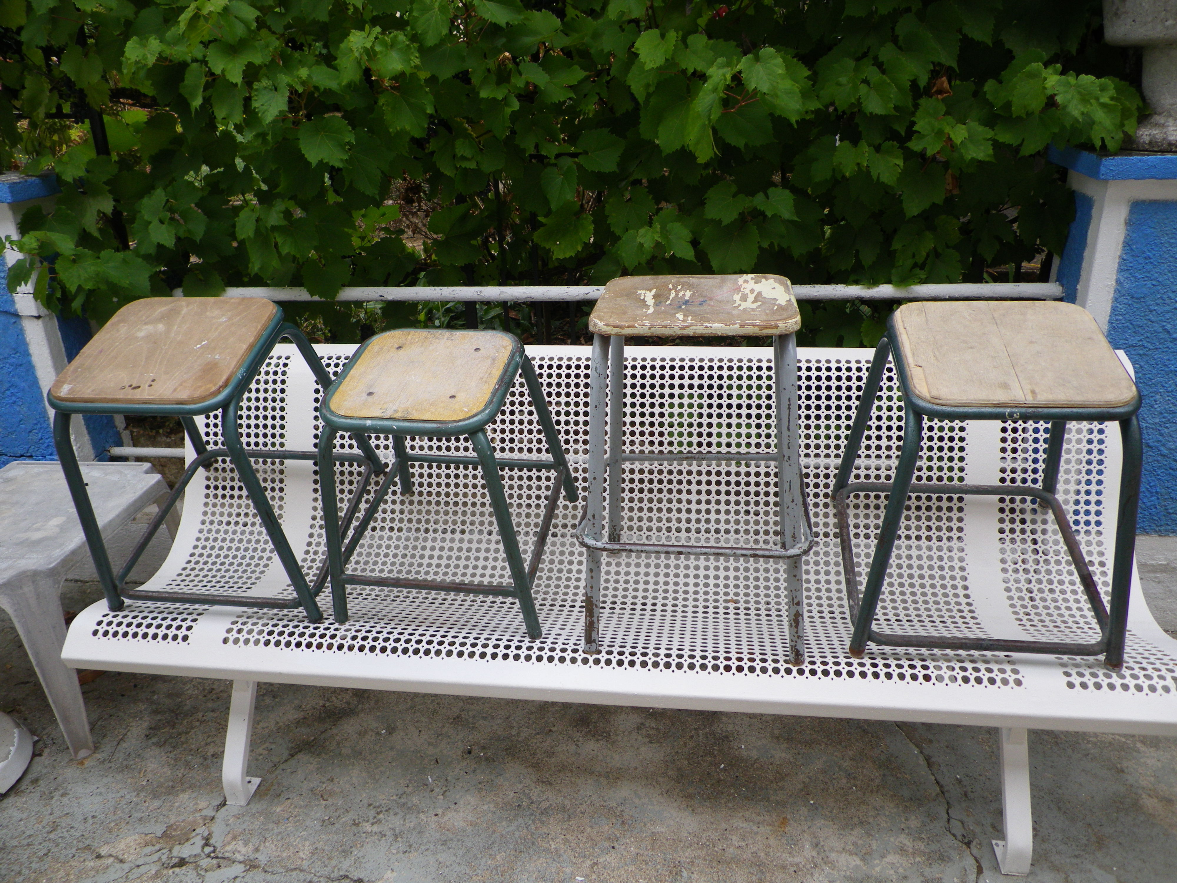 Industrial workshop stool - 1960s