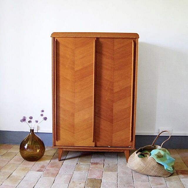 Vintage wooden cabinet