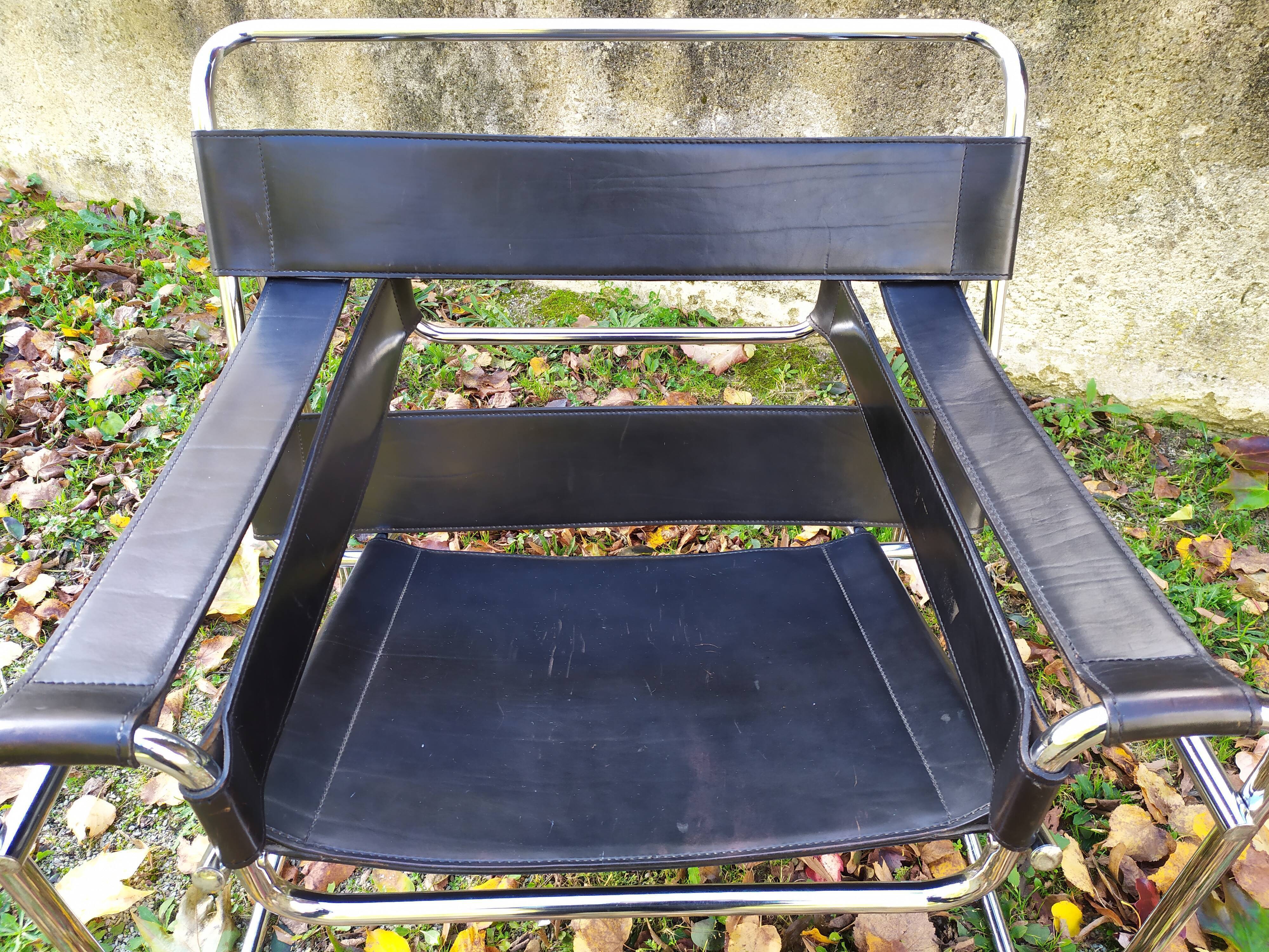 Wassily armchair, B3 by Marcel Breuer