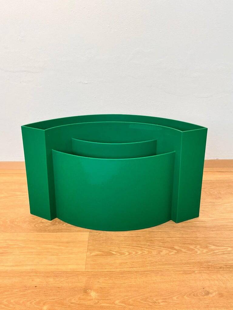 Design Magazine Rack WAVE, Hansjerg Maier-Aichen for Authentics, 1980s