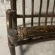 1970s rattan magazine rack