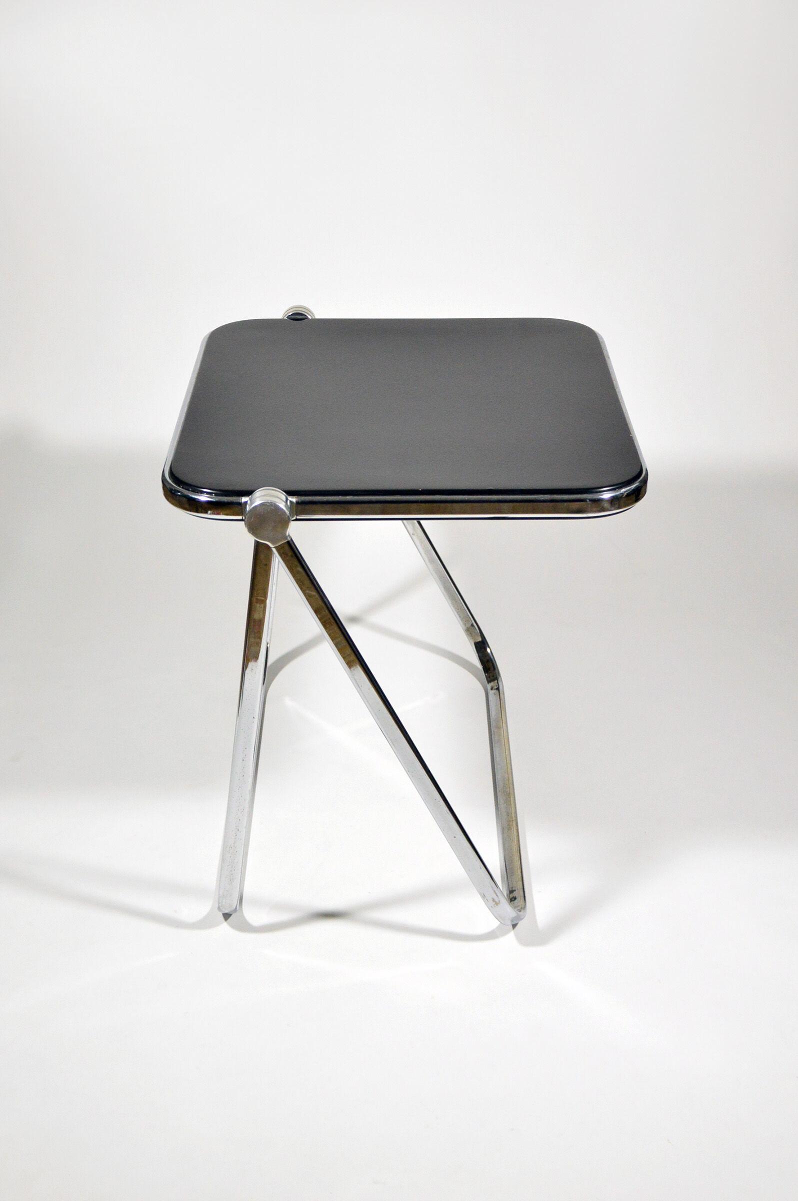 Black Platone Folding Writing Desk By Giancarlo Piretti For Anonima Castelli, 1970