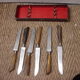 6 couteaux corne grissolange pouzet