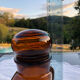 Vintage glass jar / spice jar