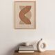 Abstract painting 30x40cm - illustration B 247 signed Eawy