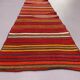 Old Turkish narrow Kilim Runner 324x57 cm shabby chic, vintage kelim